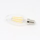 Ampoule LED E14 4W COB Filament Flamme Torsadée (Dimmable)