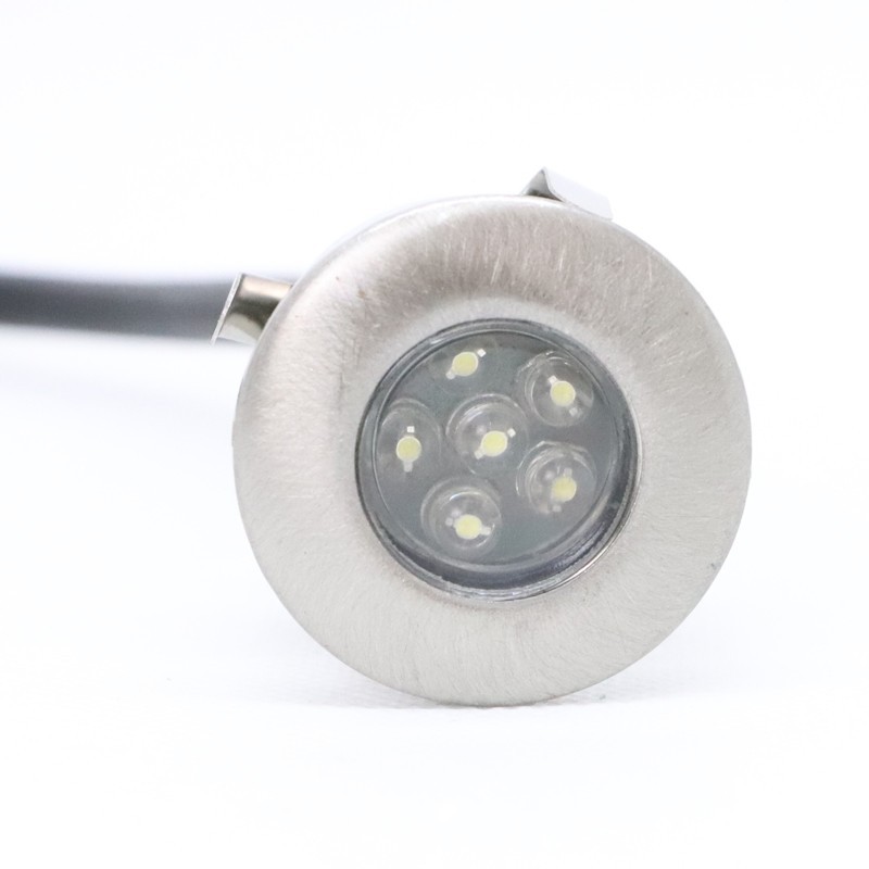 Mini SpotlightsSet de 6 mini spots encastrés sans fil 3W NOVOS 3000K  incl. transformateur LED et connecteur
