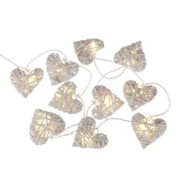 Guirlande LED 10 COEURS