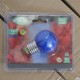 Ampoule LED E27 1W Bleue