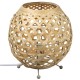 Lampe ovale Yazu en bambou H21,5