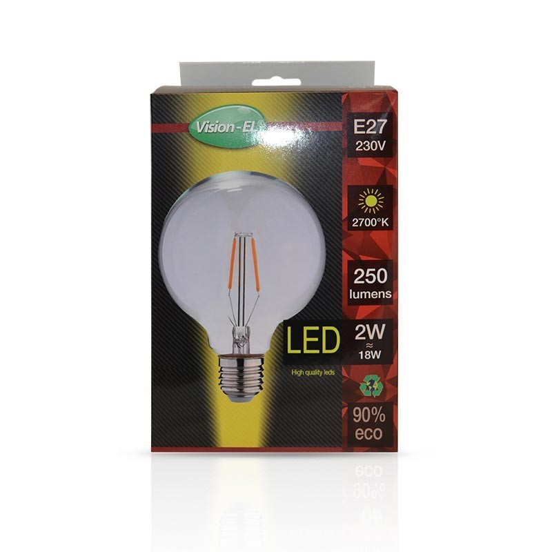 Ampoule LED E27 6W G45 Dimmable  Boutique Officielle Miidex Lighting®