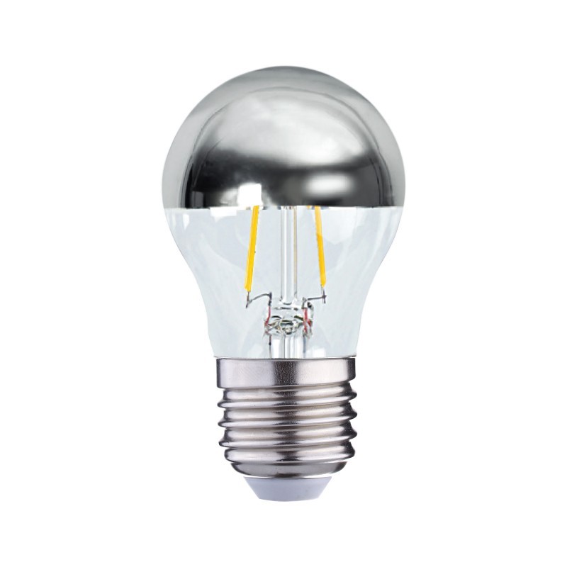 Ampoule LED 4W Filament Standard Calotte Argentée (397lm) E14 - Philips