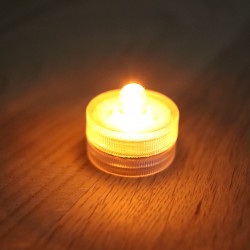 Lot de 10 Lampions LED submersibles ambre