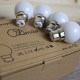 Lot de 12 ampoules LED LB-Light B22 1W Blanc Chaud Incassables (équivalence 15W) pour Guirlande Extérieure