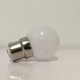 Lot de 6 ampoules LED B22 1W Blanc Chaud Incassables (équivalence 15W) pour Guirlande Extérieure