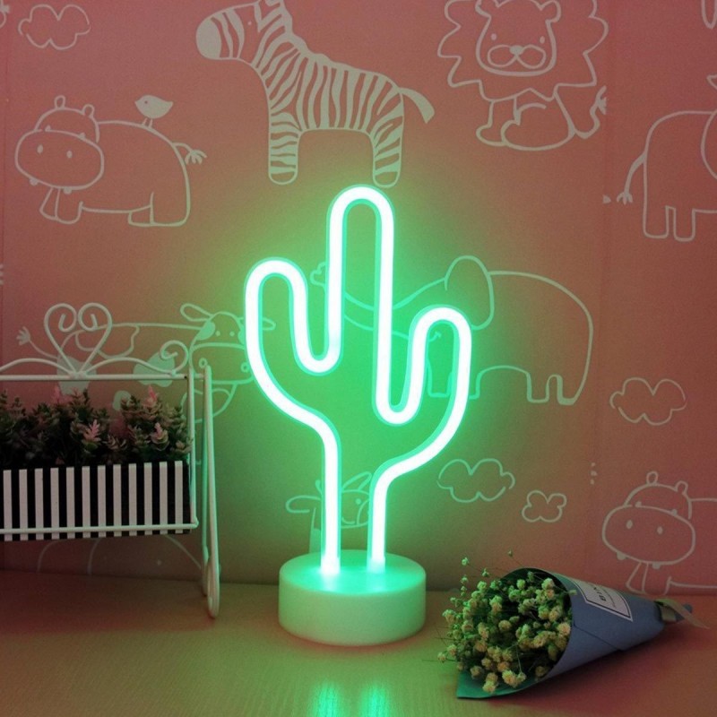 Guirlande LED Cactus Lumineux à Piles